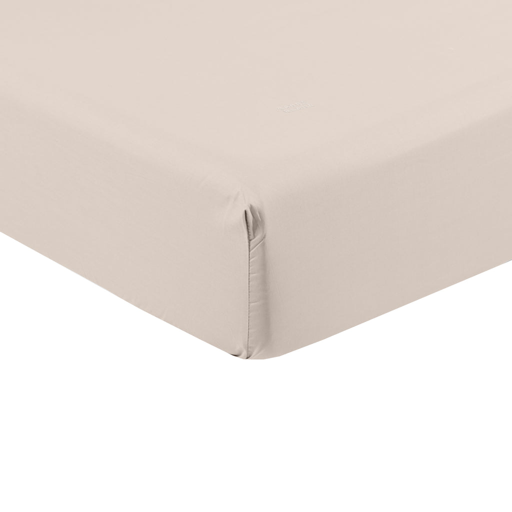 Neo Fitted Sheet - Beige - Carré Blanc Canada