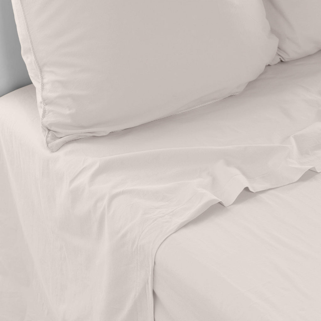 Souffle Sheet Set - Vanilla - Carré Blanc Canada