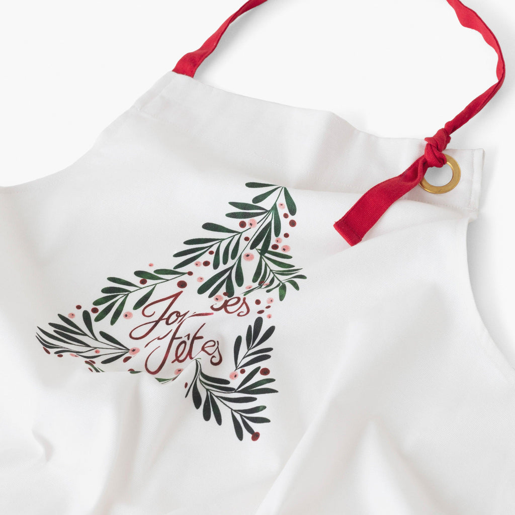 Kitchen Apron Tradition Ecru - Carré Blanc Canada