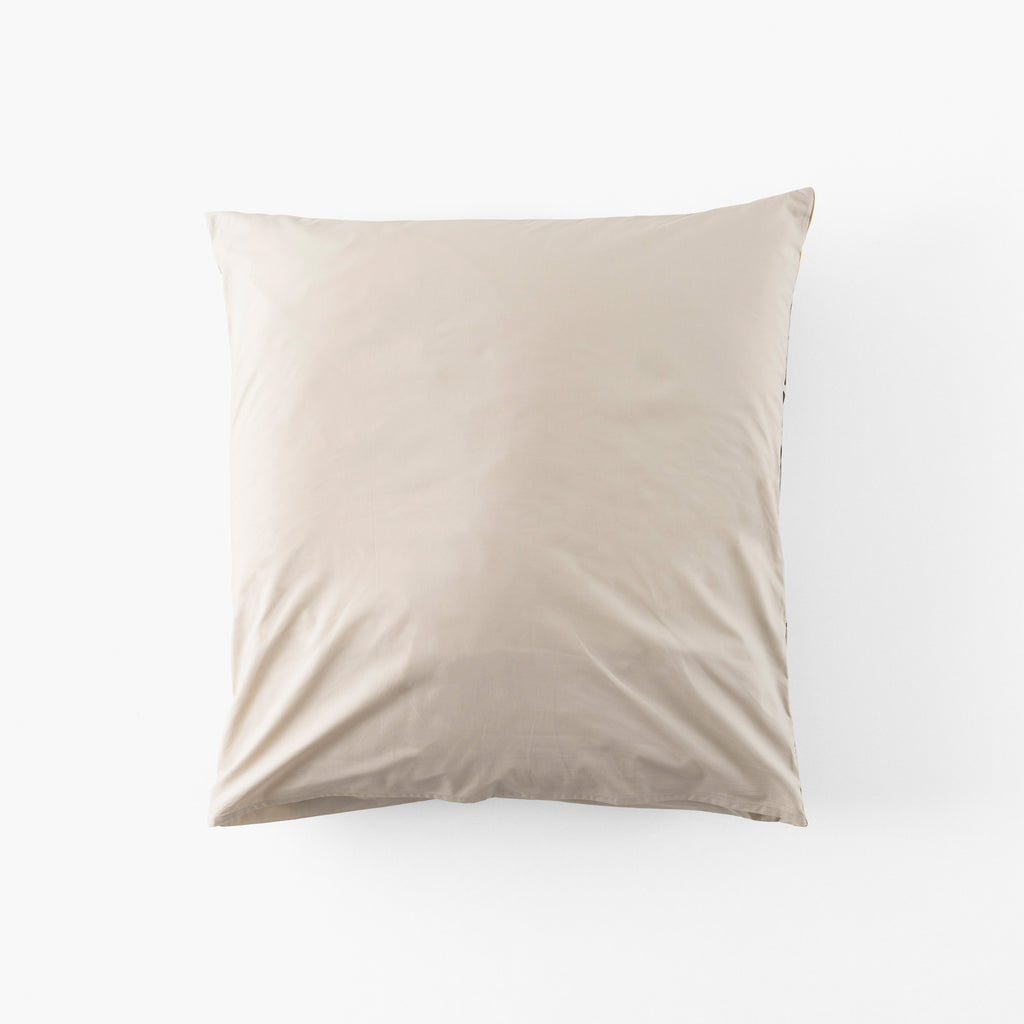 Neo Square Cotton Pillowcase - Floral - Carré Blanc Canada