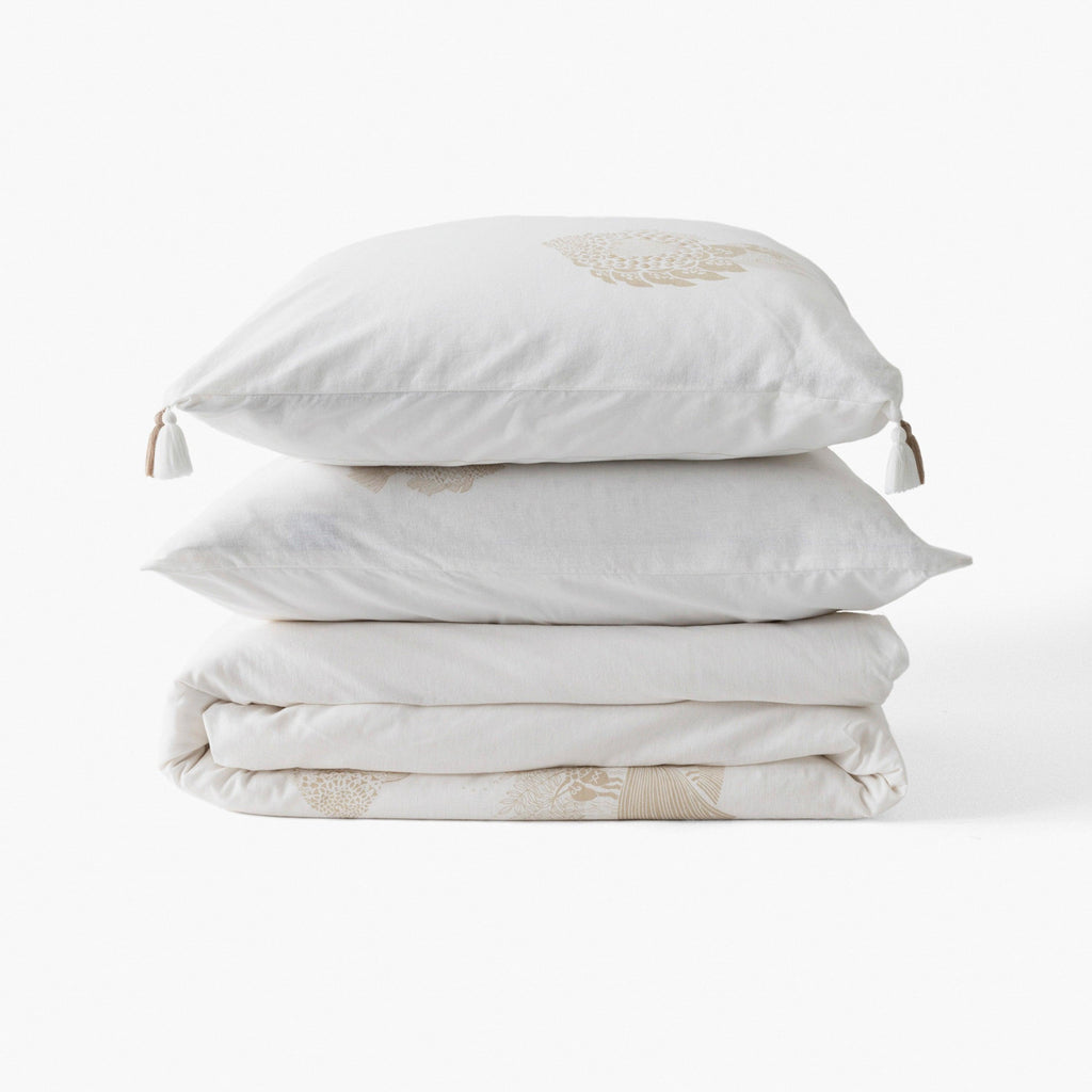Amorgos Duvet Cover - Carré Blanc Canada