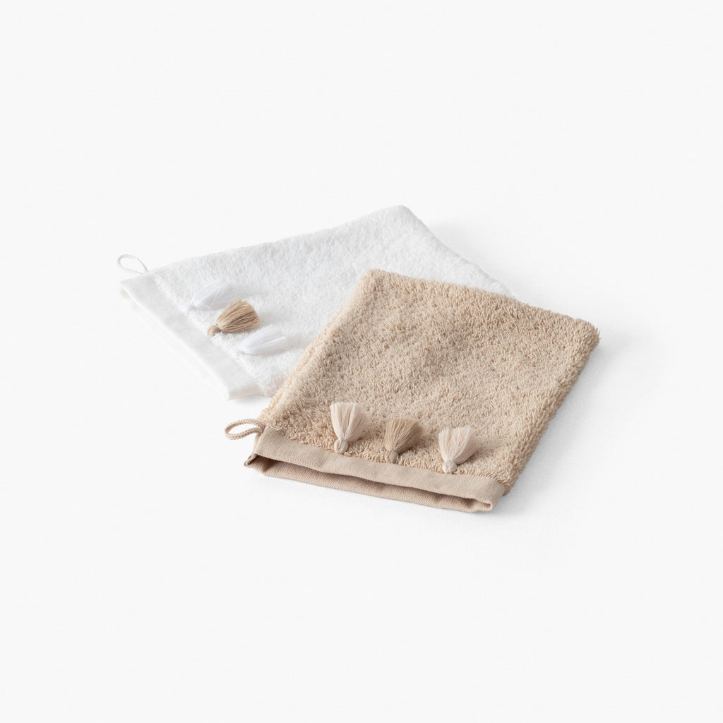 Amorgos White Cotton Glove - Carré Blanc Canada