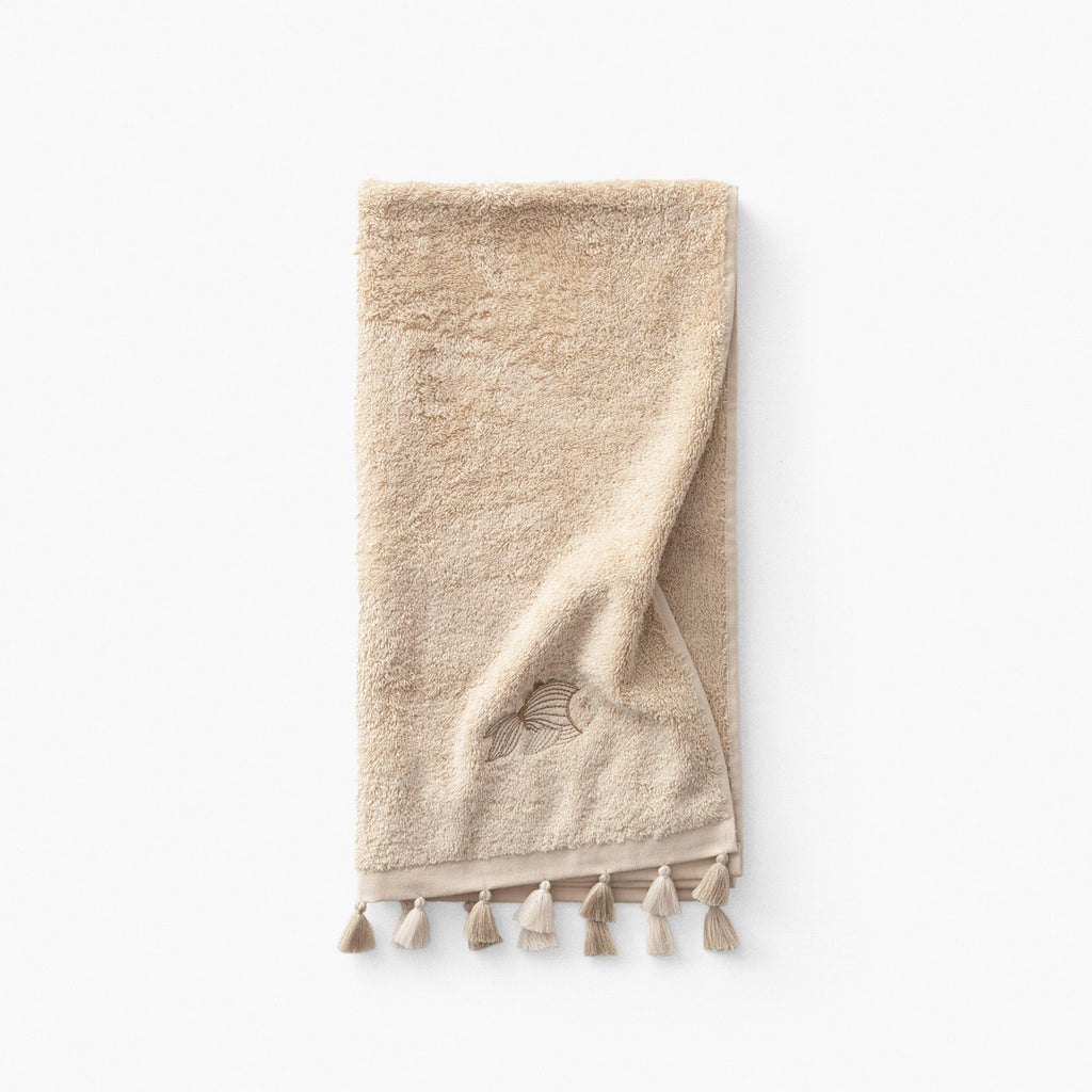 Amorgos Cotton Bath Towel - Carré Blanc Canada