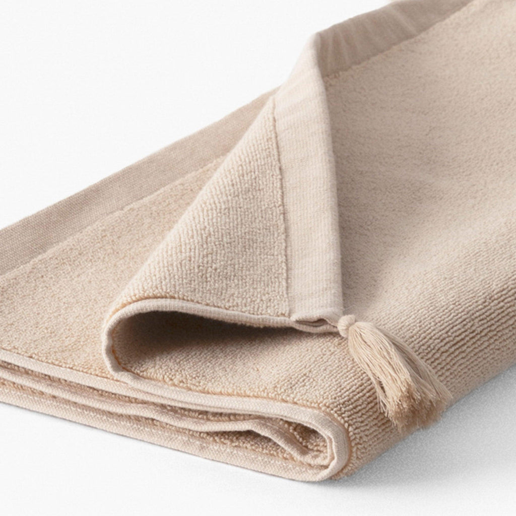 Amorgos Cotton Bath Mat - Carré Blanc Canada