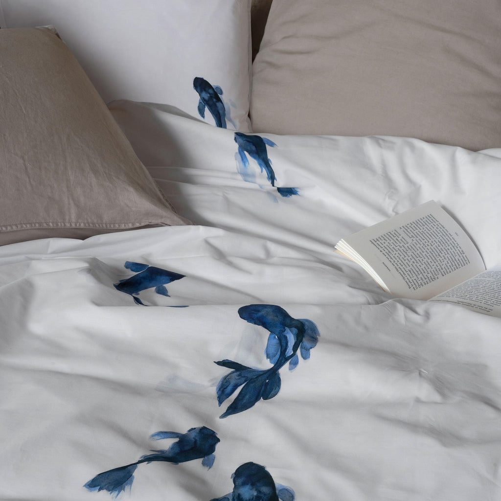 Hypnotic Cotton Duvet Cover - Carré Blanc Canada