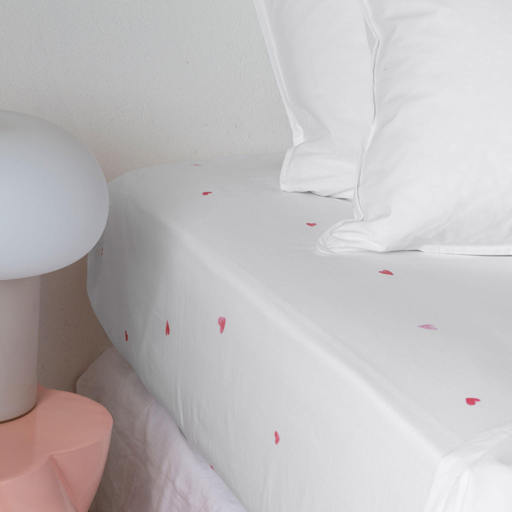 Adore Cotton Fitted Sheet - Carré Blanc Canada