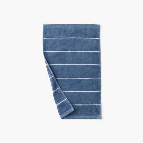 Guest Towel Cotton Hypnotic Indigo - Carré Blanc Canada