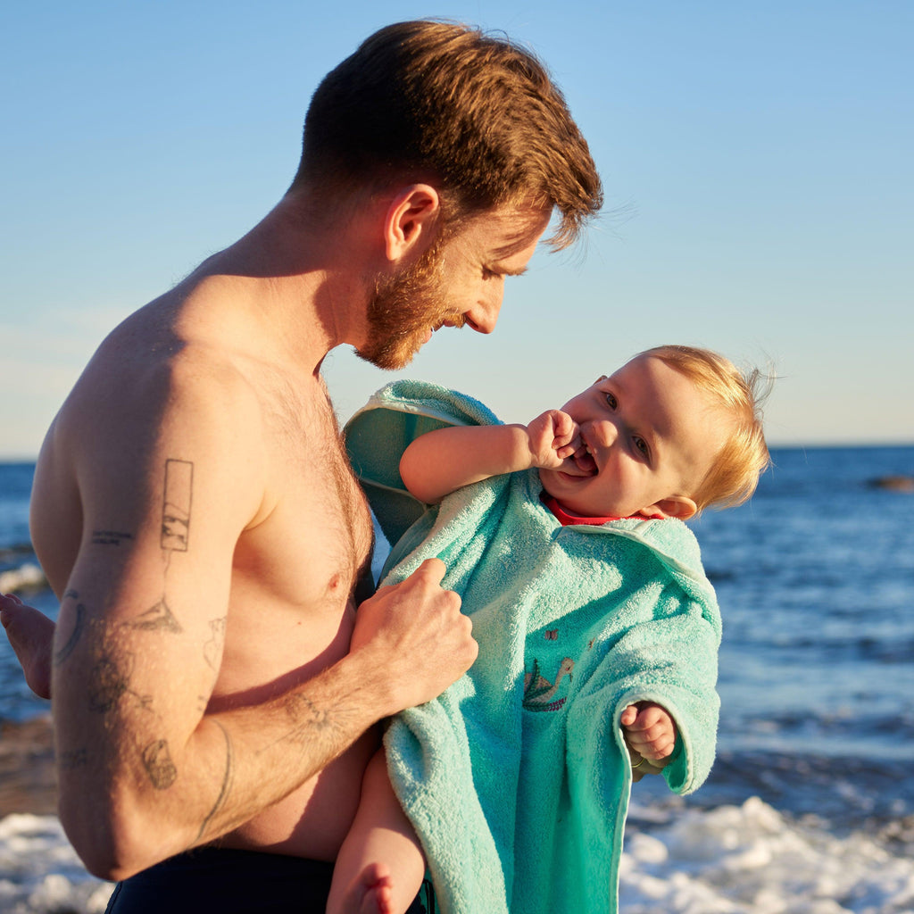 Aruba Cotton Poncho - Carré Blanc Canada