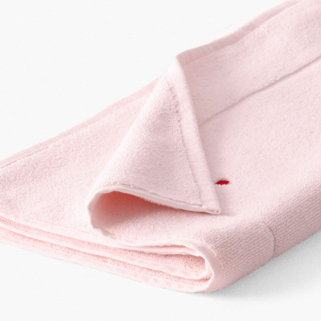 Adore Pink Cotton Bath Mat - Carré Blanc Canada