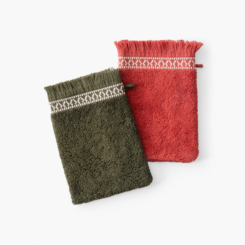 Villasol Terracotta Cotton Glove - Carré Blanc Canada