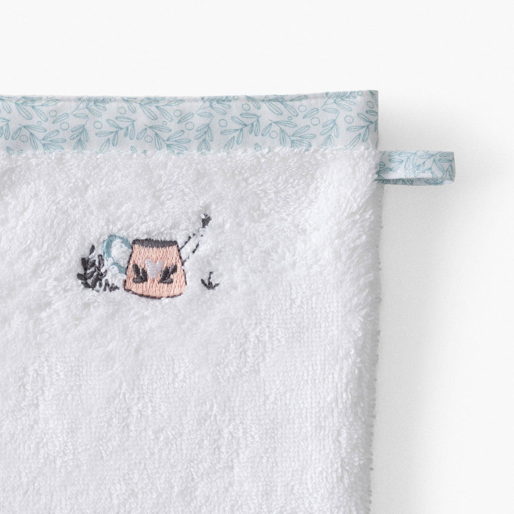 Jardine Organic Cotton Glove White - Carré Blanc Canada