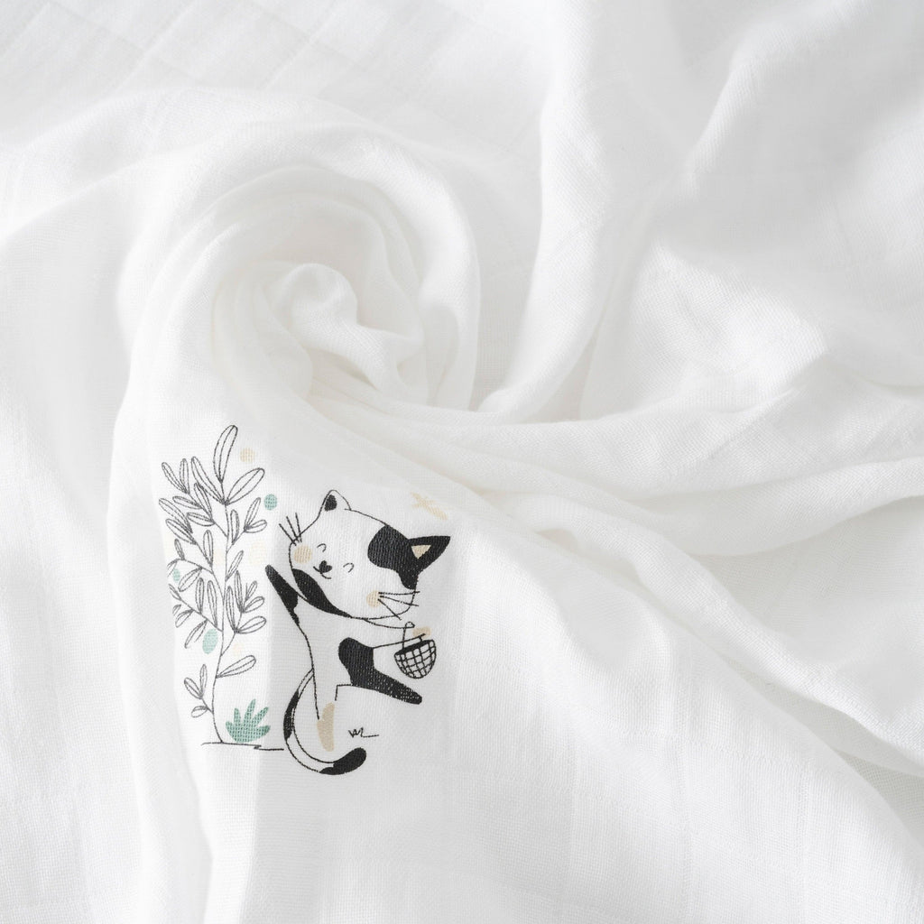 Set Of 3 Jardine Organic Cotton Washcloths - Carré Blanc Canada