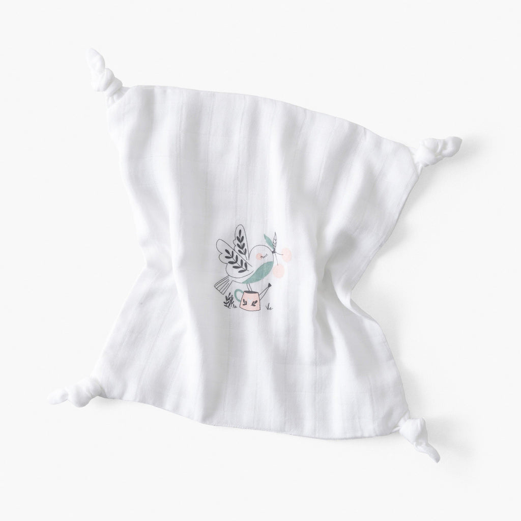 Jardine Organic Cotton Cuddly Toy White - Carré Blanc Canada