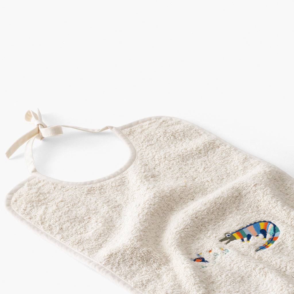 Pinata Sand Organic Cotton Bib - Carré Blanc Canada