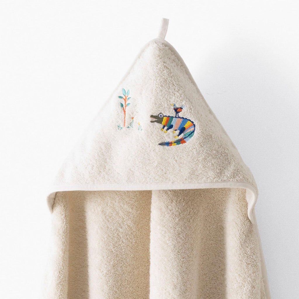 Pinata Sand Organic Cotton Bath Cape - Carré Blanc Canada