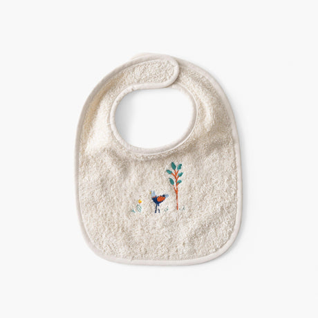 Mini Bib Organic Cotton Pinata Sand - Carré Blanc Canada