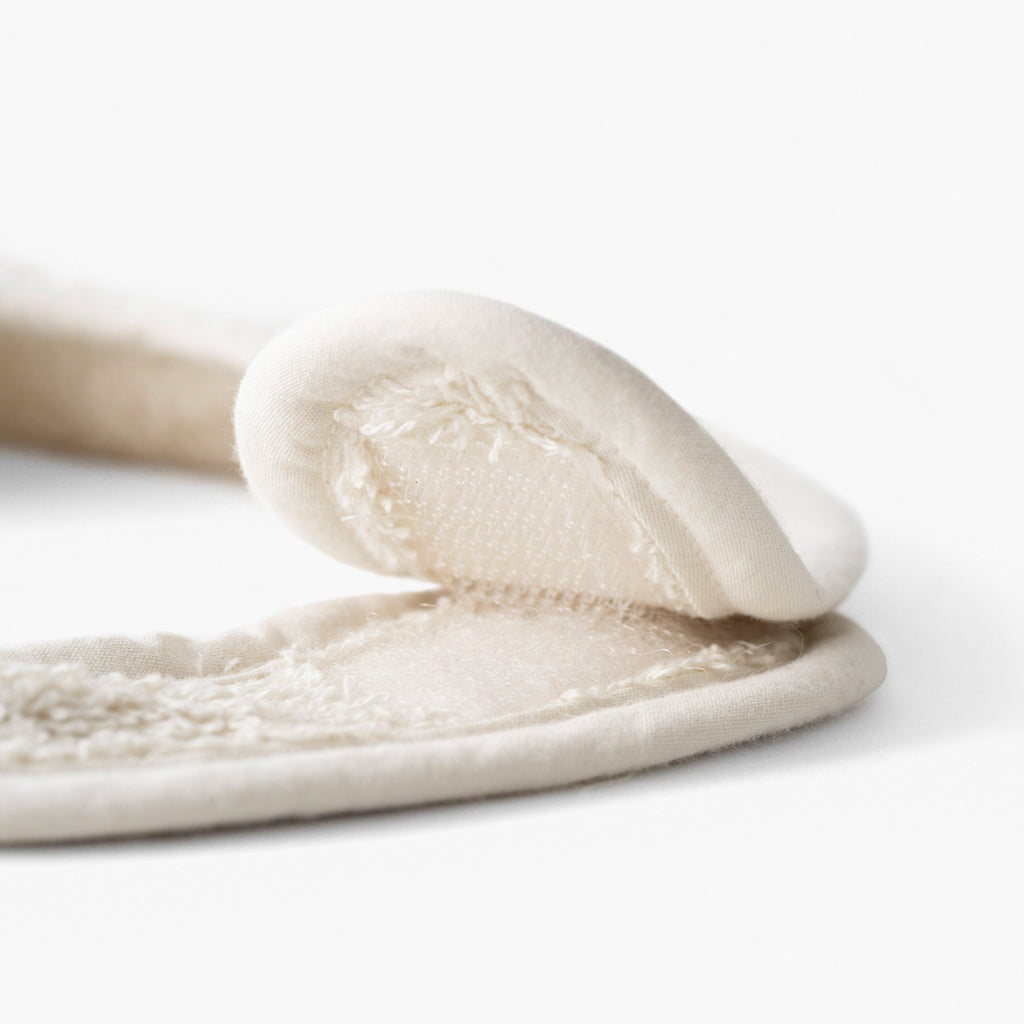 Mini Bib Organic Cotton Pinata Sand - Carré Blanc Canada