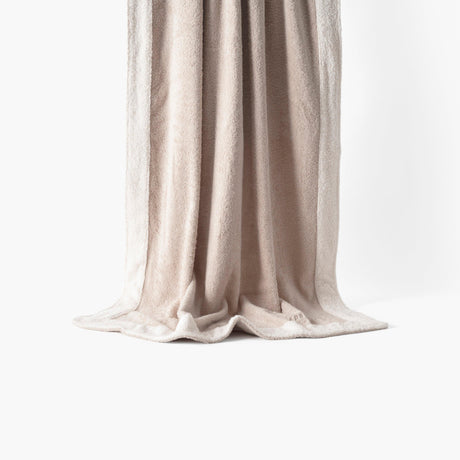 Greg Beige Cotton Beach Towel - Carré Blanc Canada