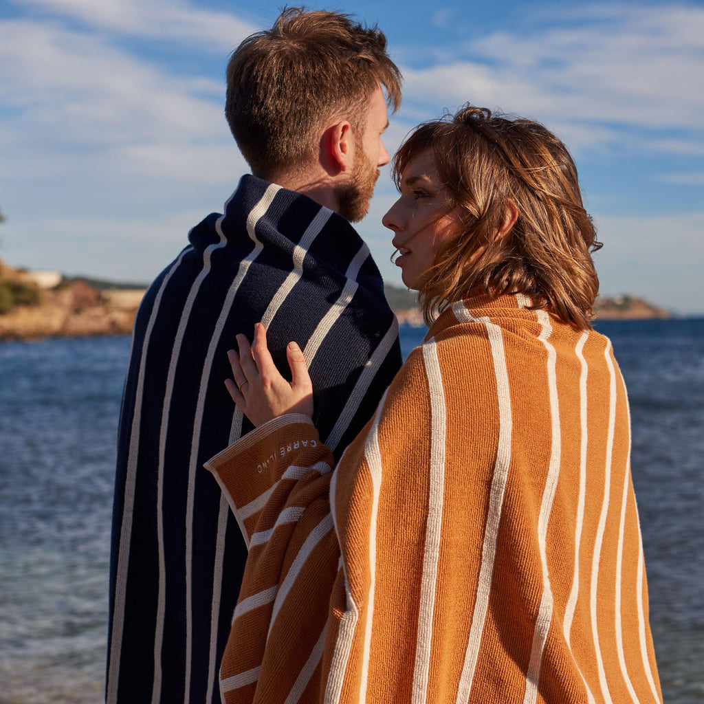 Labaule Cotton Beach Towel - Carré Blanc Canada