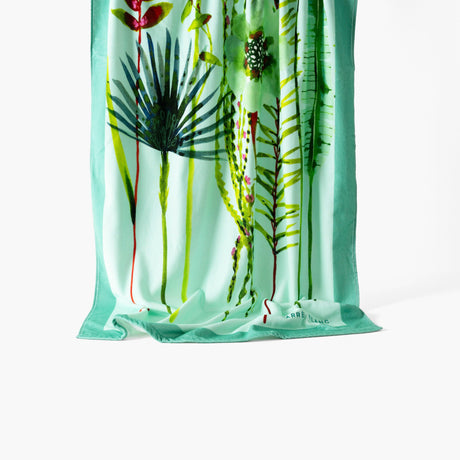 Maupiki Cotton Velvet Beach Towel - Carré Blanc Canada