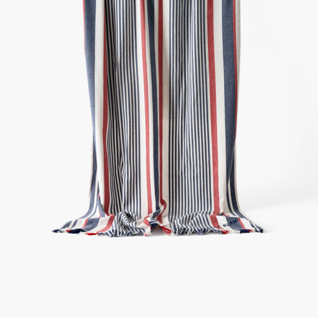 Naval Cotton Turkish Beach Towel - Carré Blanc Canada