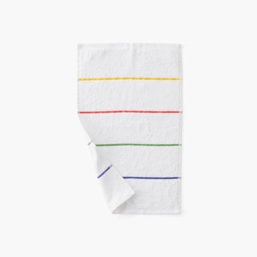 Rosella White Cotton Guest Towel - Carré Blanc Canada