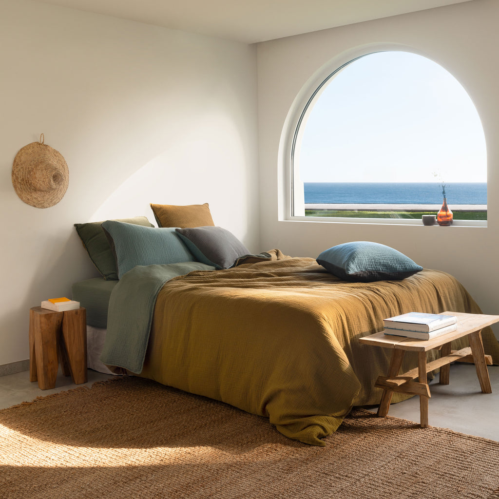 Infini Multicoloured Duvet Cover - Carré Blanc Canada