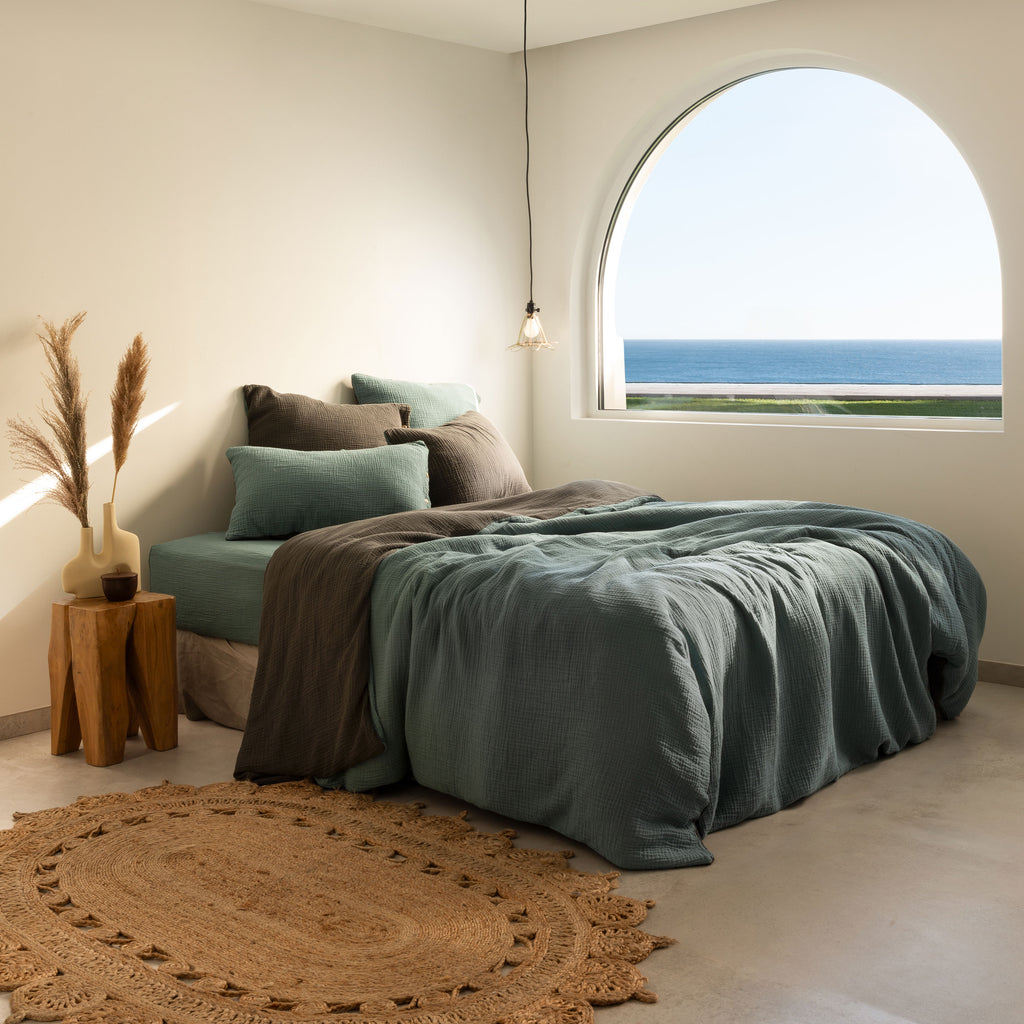 Infini Multicoloured Duvet Cover - Carré Blanc Canada