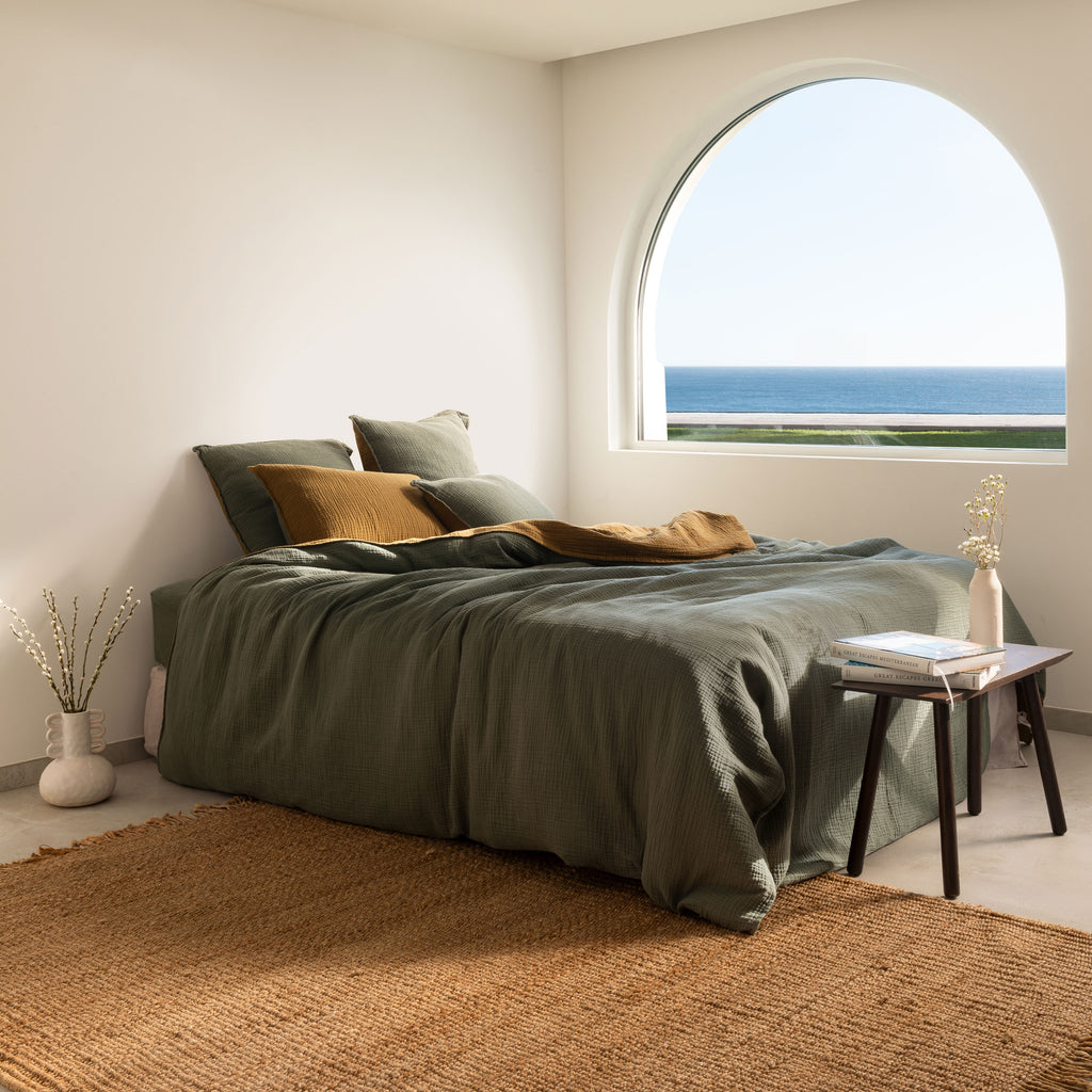Infini Multicoloured Duvet Cover - Carré Blanc Canada