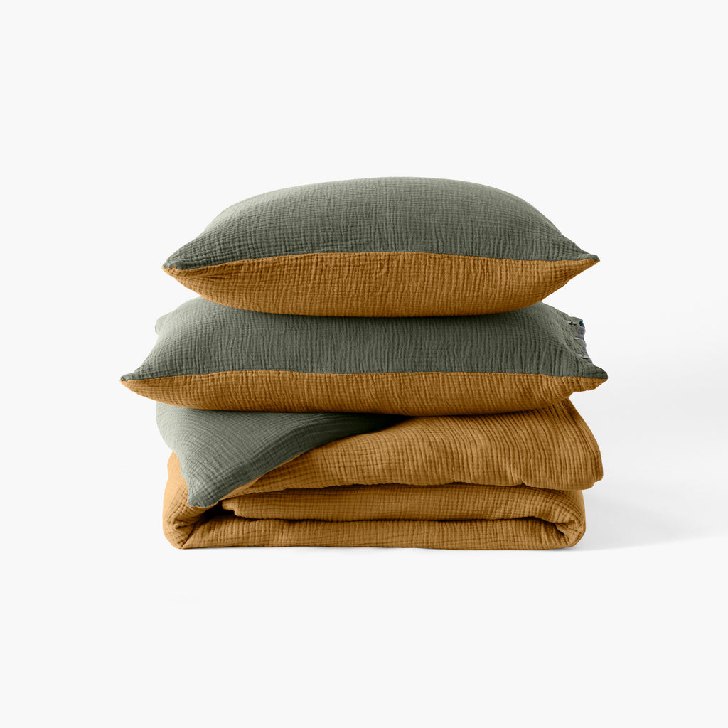 Infini Multicoloured Duvet Cover - Carré Blanc Canada