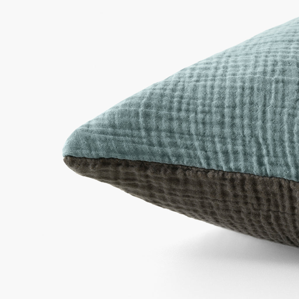 Infini Multicoloured Square Pillowcase - Carré Blanc Canada