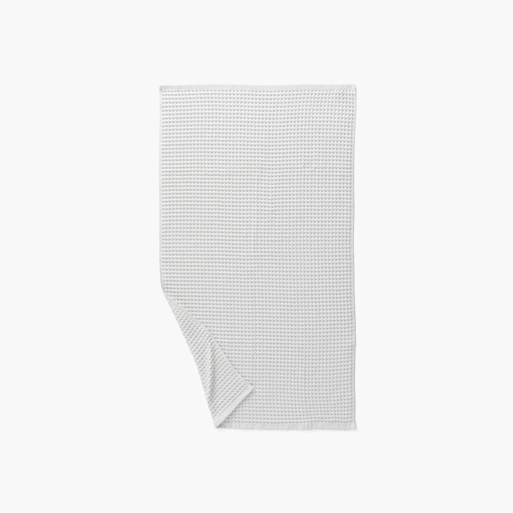 Quadro Organic Cotton Towel White - Carré Blanc Canada