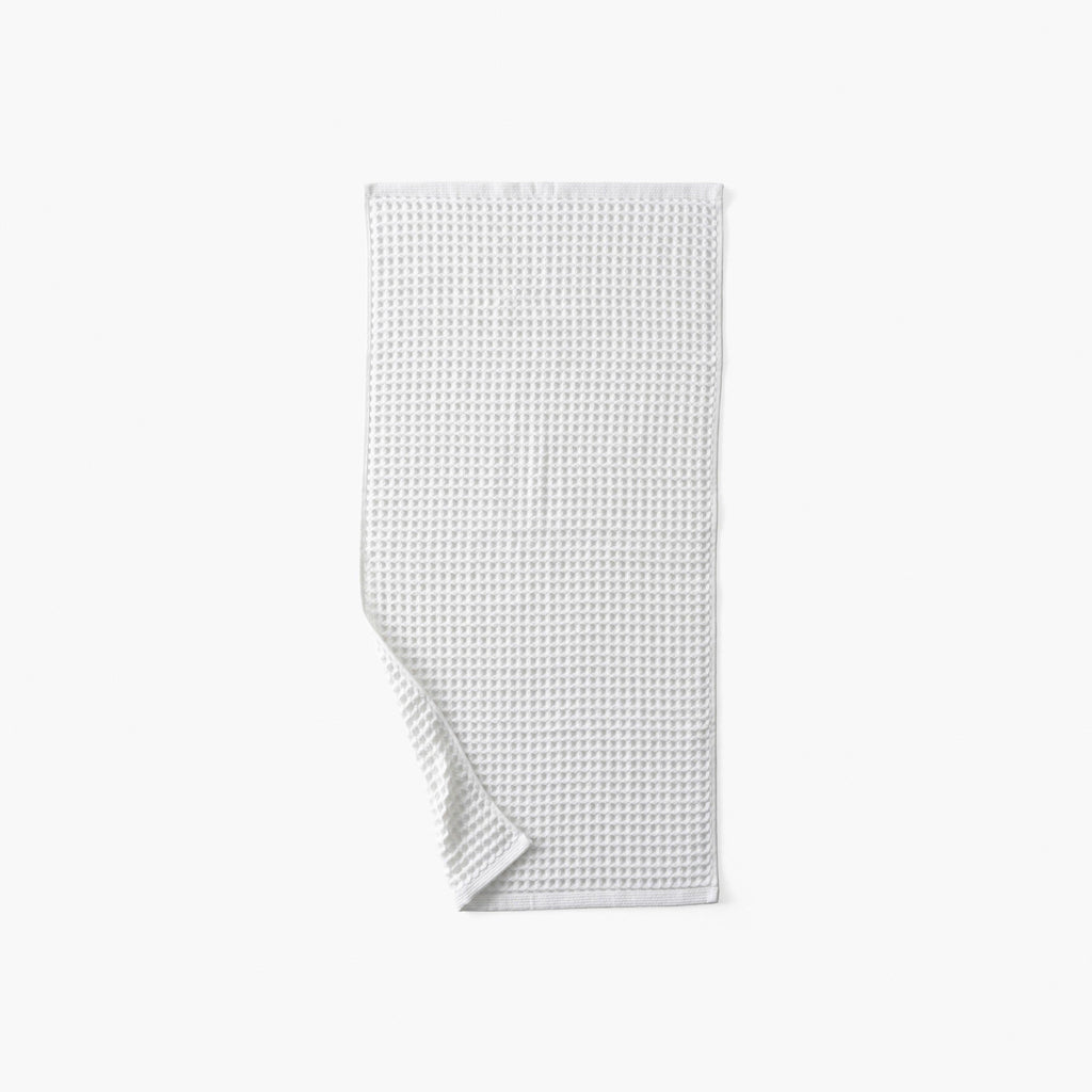 Quadro Organic Cotton Towel White - Carré Blanc Canada