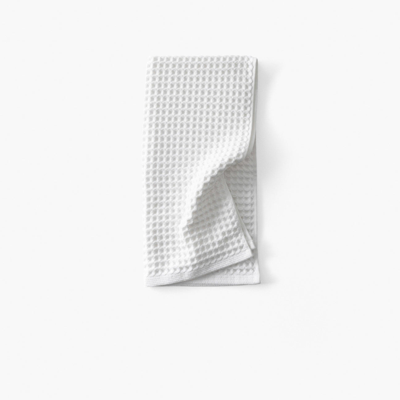 Quadro Organic Cotton Towel White - Carré Blanc Canada