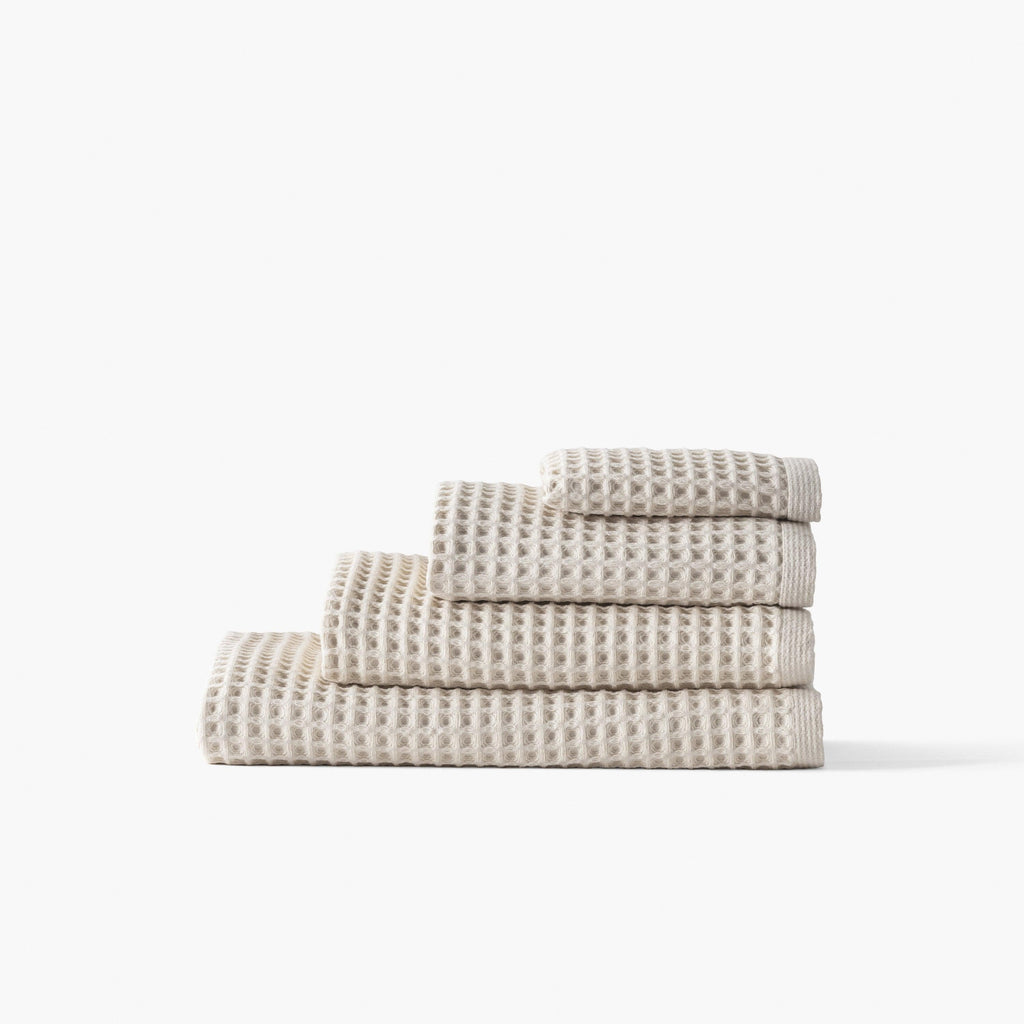 Quadro Natural Organic Cotton Guest Towel - Carré Blanc Canada
