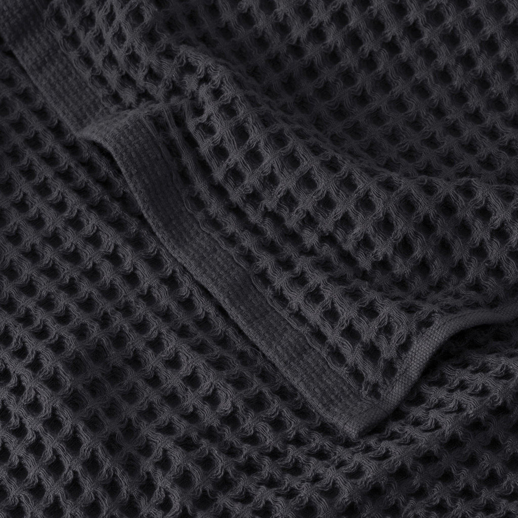 Quadro Charcoal Organic Cotton Towel - Carré Blanc Canada