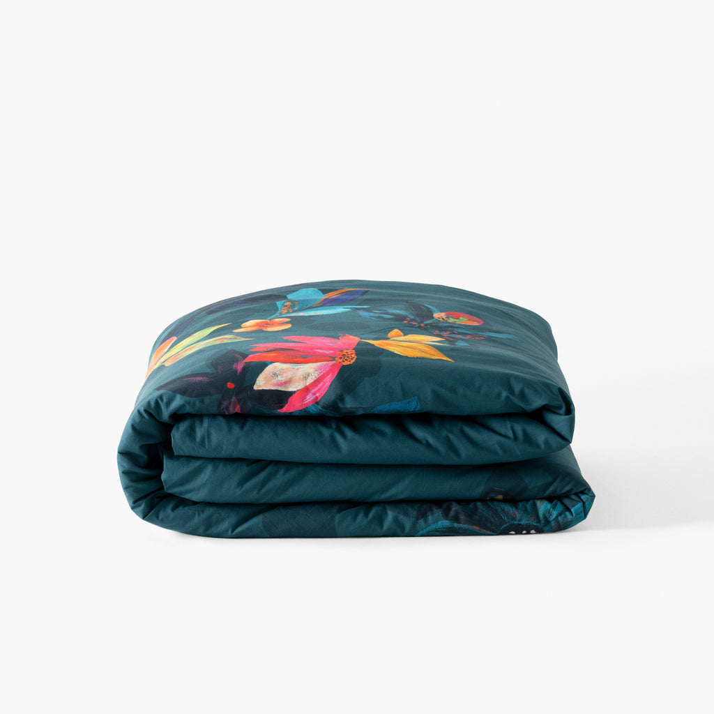 Eclats Print Cotton Duvet Cover - Carré Blanc Canada