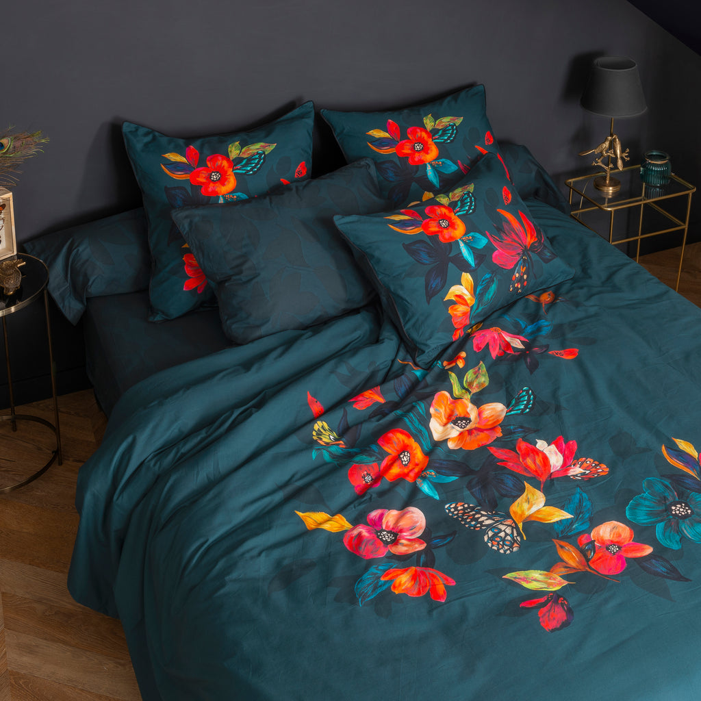 Eclats Print Cotton Duvet Cover - Carré Blanc Canada