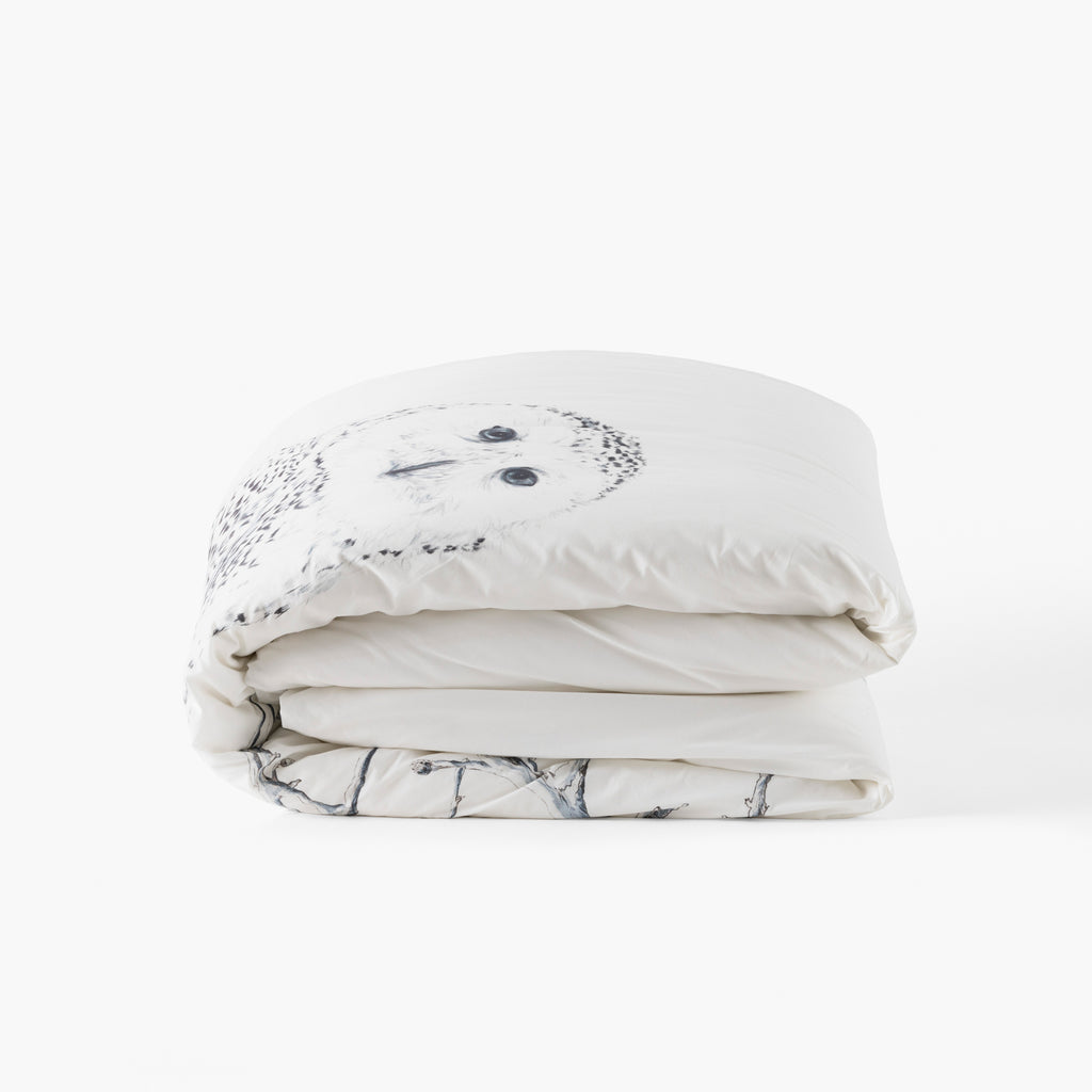 Harfang Reversible Duvet Cover - Carré Blanc Canada
