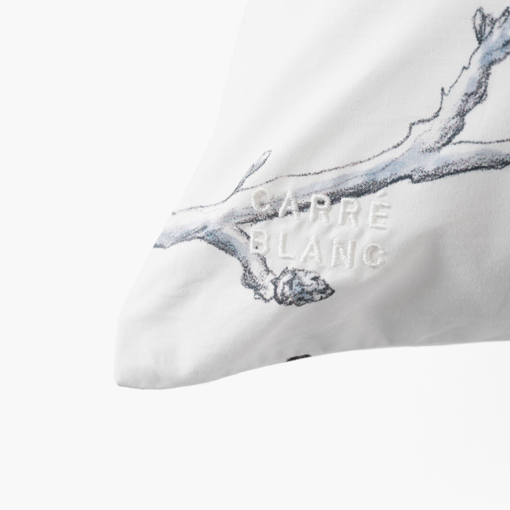 Harfang Print Rectangular Pillowcase - Carré Blanc Canada