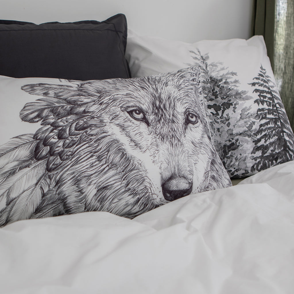 Ietulou Rectangular Pillowcase - Carré Blanc Canada