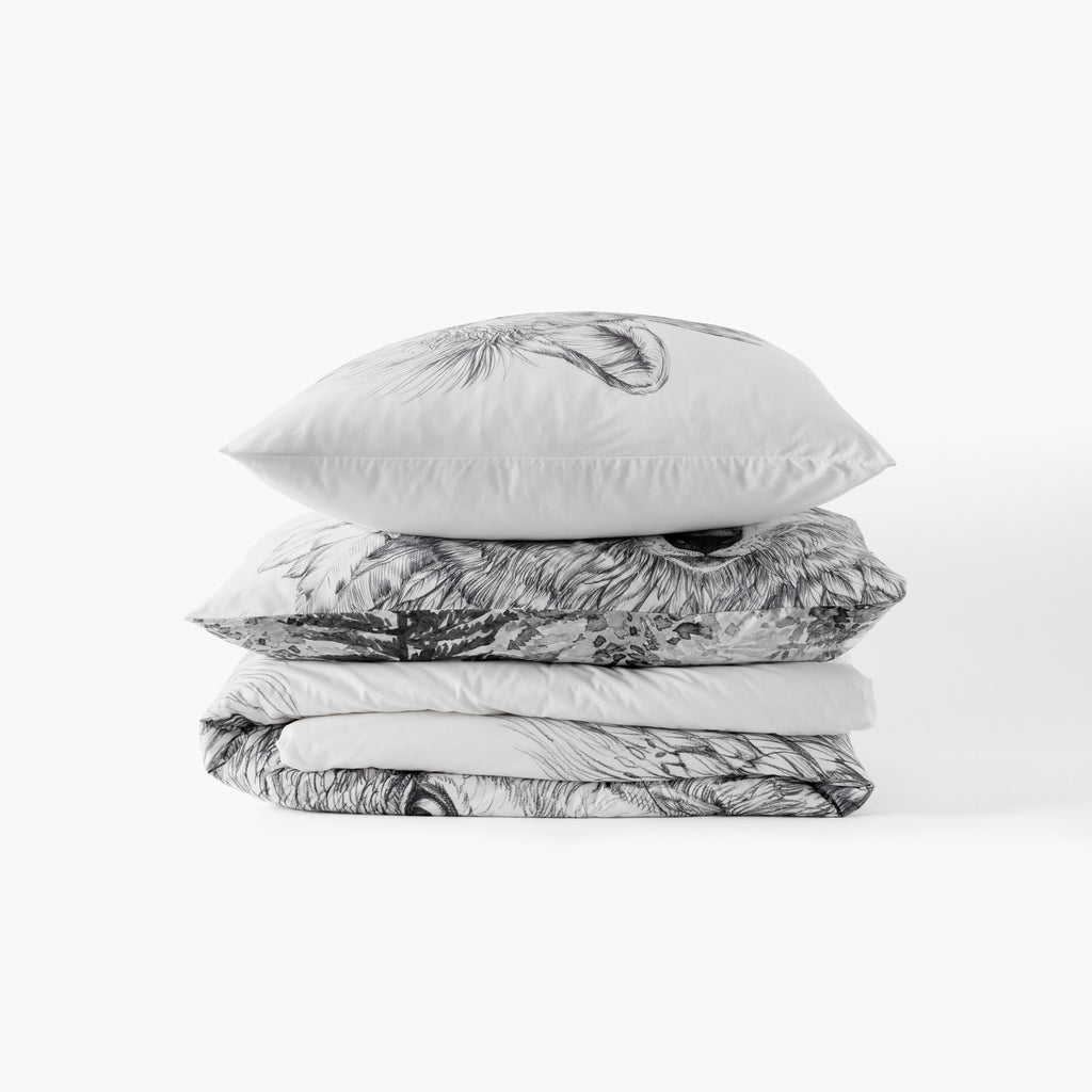 Ietulou Duvet Cover - Carré Blanc Canada