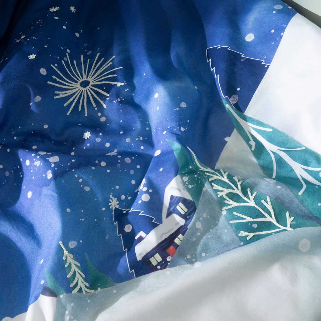 Stellaire Duvet Cover - Carré Blanc Canada