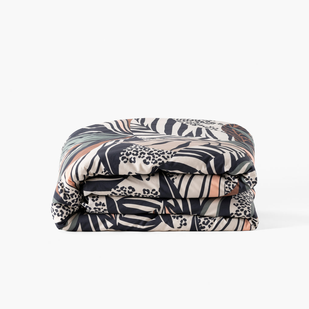 Ysee Reversible Cotton Duvet Cover - Carré Blanc Canada