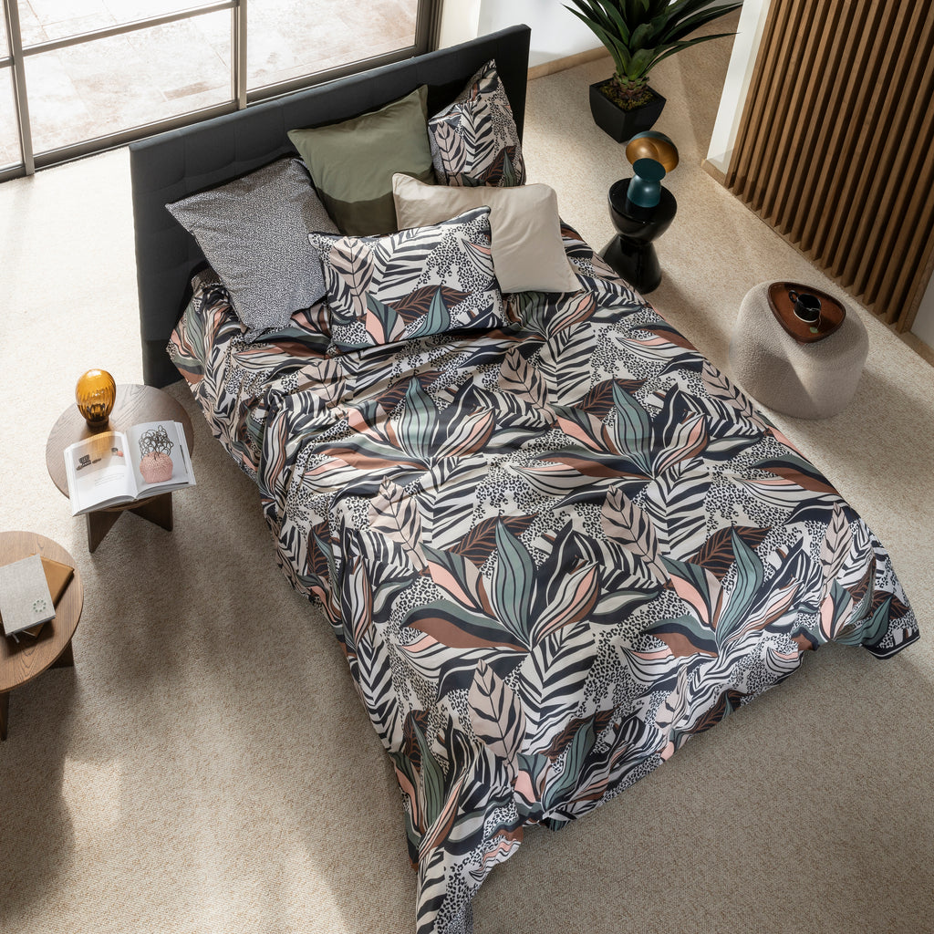 Ysee Reversible Cotton Duvet Cover - Carré Blanc Canada