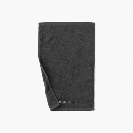 Dotsy Guest Towel - Coal - Carré Blanc Canada