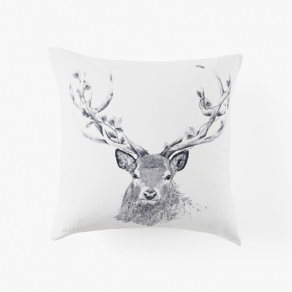 Elaphe Square Pillowcase - Carré Blanc Canada