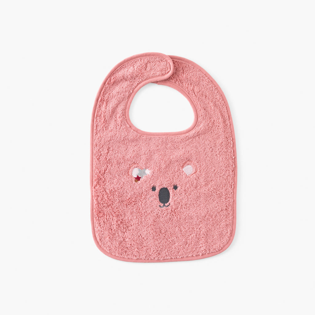 Xmasful Petale Mini Cotton Bib - Carré Blanc Canada