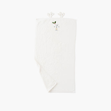 Xmasful Ivory Children's Cotton Towel - Carré Blanc Canada