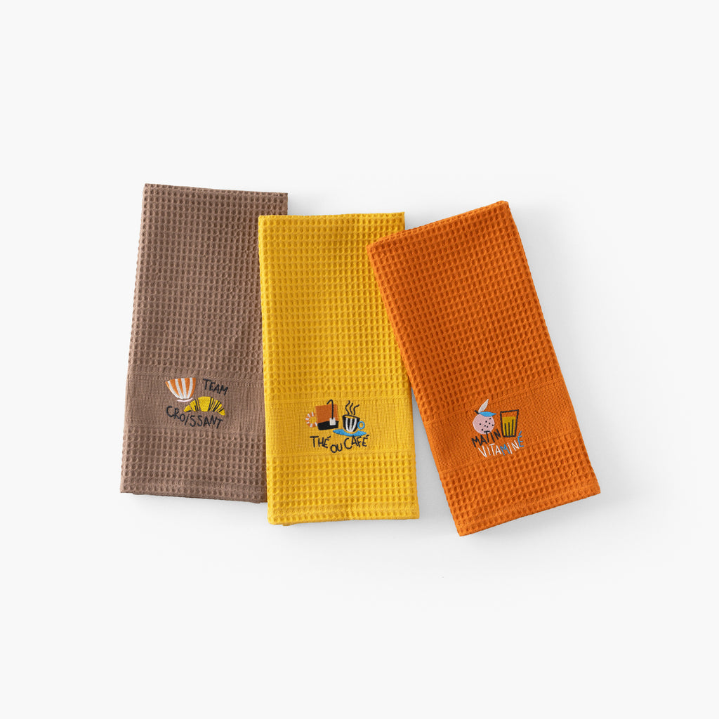 Tcafe Kitchen Towel - Carré Blanc Canada